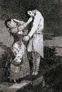 Francisco de goya y Lucientes Out hunting for teeth oil painting artist